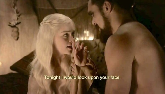 VIL RI I STEDET FOR Å BLI TATT: Daenerys Targaryen setter ned foten og vil ikke lenger tas bakfra etter å ha blitt voldtatt i en lengre periode i «Game of Thrones».