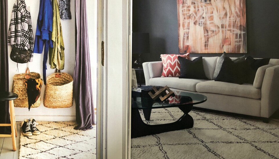 «VAFFELTEPPETS» TRIUMF: Teppedesign som hjemsøker interiørblader og boligannonser.