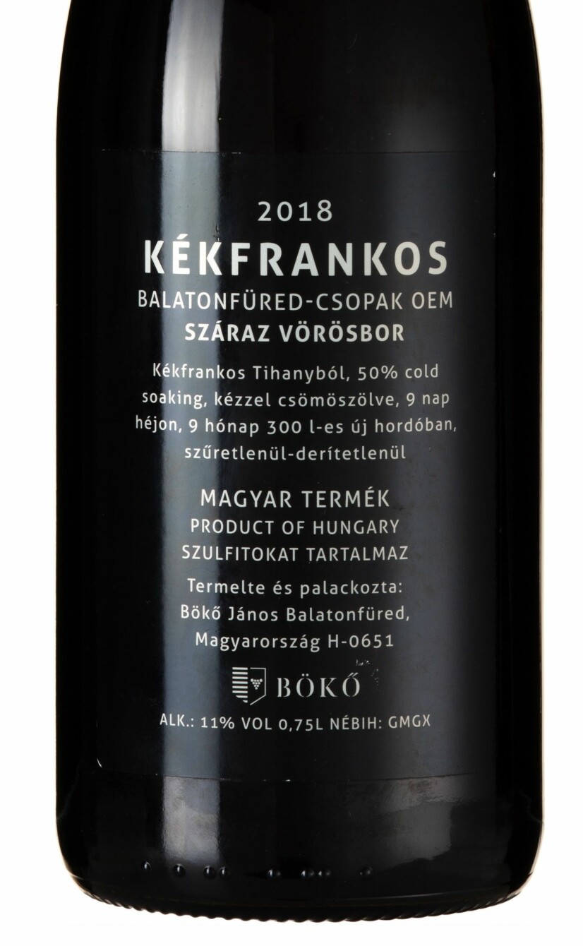 GODT KJØP: Bökö János Kékfrankos 2018.