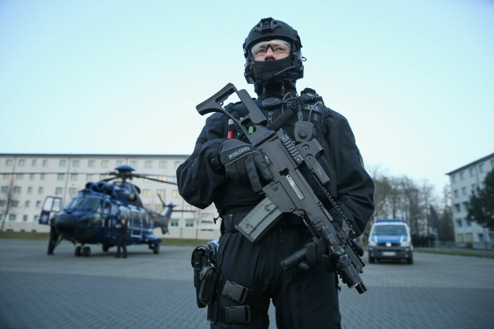 <b>BUNDESPOLIZEI:</b> På grunn av tysk lovgivning tilhører antiterrorstyrken GSG-9 det føderale politiet.