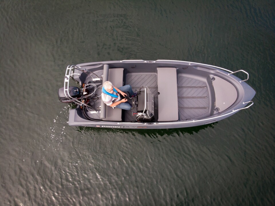 ROMMELIG: Her får fem personer plass og det er enkelt å bevege seg om bord.