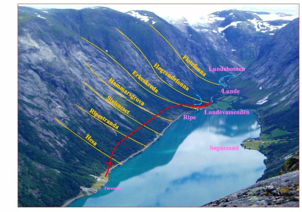 TUNNELEN SOM REDDER LIV: Sommeren 2022 sto den 8,5 kilometer lange Kjøsnestunnelen mellom Lunde og Føreneset i Jølster ferdig.