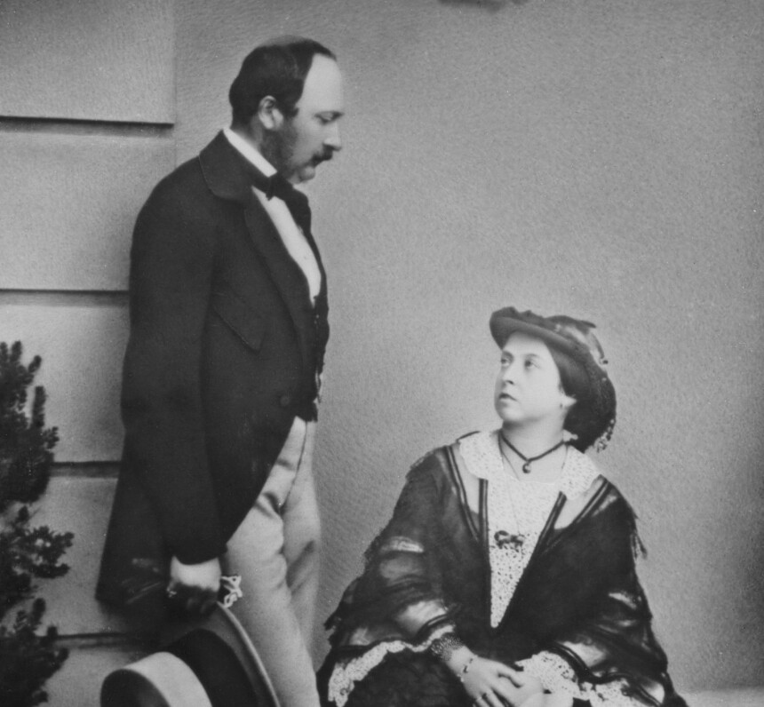 DEN STORE KJÆRLIGHETEN: Ingen som var i nærheten av Albert og Victoria betvilte noen gang deres hengivne kjærlighet til hverandre. Den lyste ut av dem begge to.