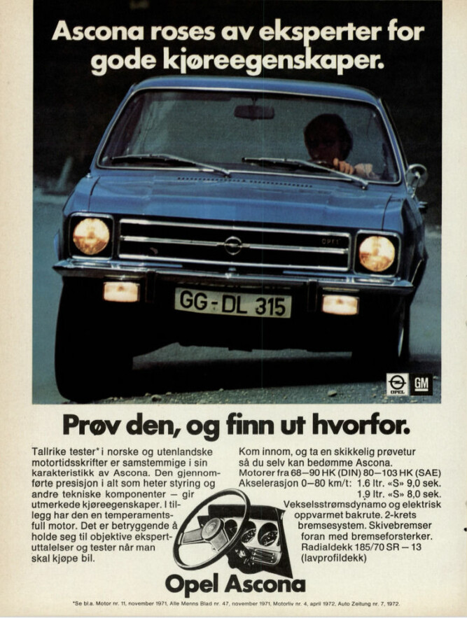 PRØV DEN: Reklame i Vi Menn på 70-tallet.