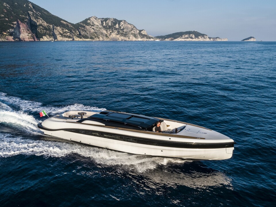 VENEZIA: Wooden Boats 14M har lånt designtrekk fra Venezias klassiske kanalbåter.