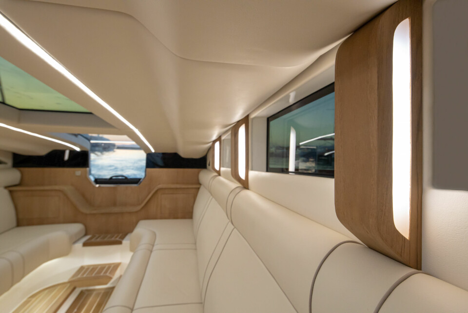 LEKKERT: Flott finish og elegante detaljer i tenderen fra Onda.