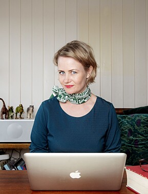 SKREV BOK: Journalist og programleder Sigrid Sollund.
