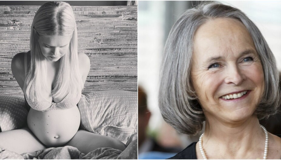 MYTE: Eks- blogger Julianne Nygård er åpen for å fikse på brystene etter amming. Ammekspert Gro Nylander sier det er en myte at selve ammingen forårsaker visuelle brystforandringer.