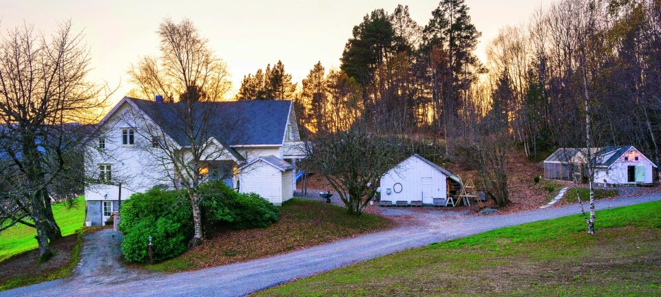 50 kom på visning, og da budrunden var over, stod Cathrine og Øystein med nøkkelen i hånden