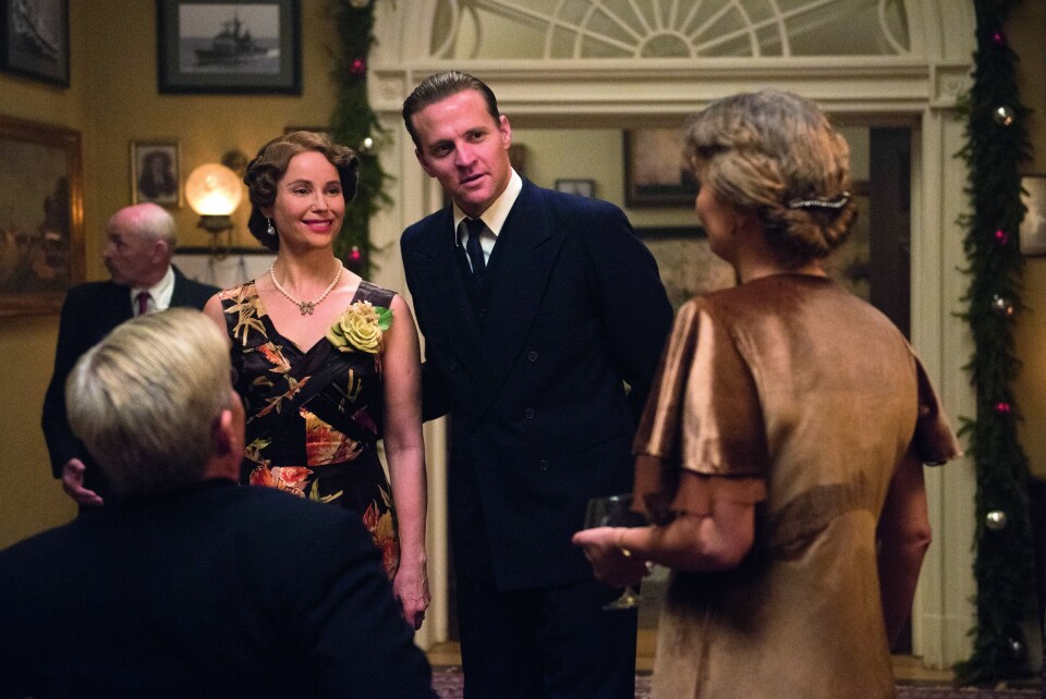 I DET HVITE HUS: Kronprins Olav bodde i London under krigen, men kom flere ganger på overraskende besøk til USA i julen. Han ble bare noen dager, og da var det norske kronprinsparet alltid invitert til privat juleselskap hos presidenten og hans kone i Det hvite hus.