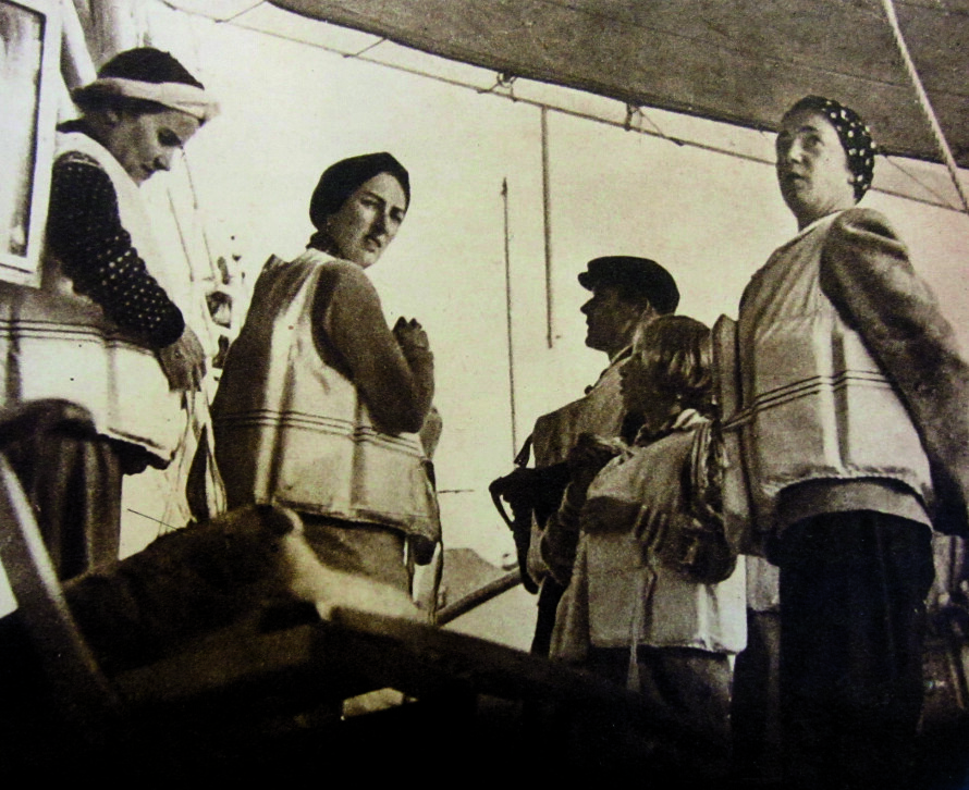 FRYKT: 12 dager tok overfarten over Atlanterhavet. Krigen var i gang og faren torpedering var stor. Märtha og andre passasjerer måtte forberede seg på det verste.