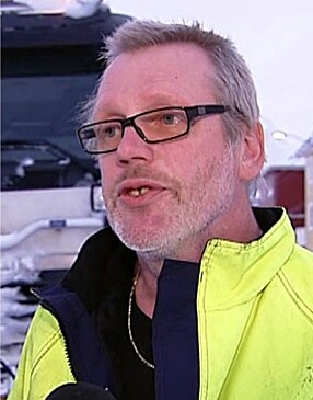 SKULLE FIKSE DRAPSMANNENS BIL: Brøytebilsjåfør Hans Hanssen i Gryllefjord oppdaget liket da han fikk feil nøkler. Bildet er fra 2010.