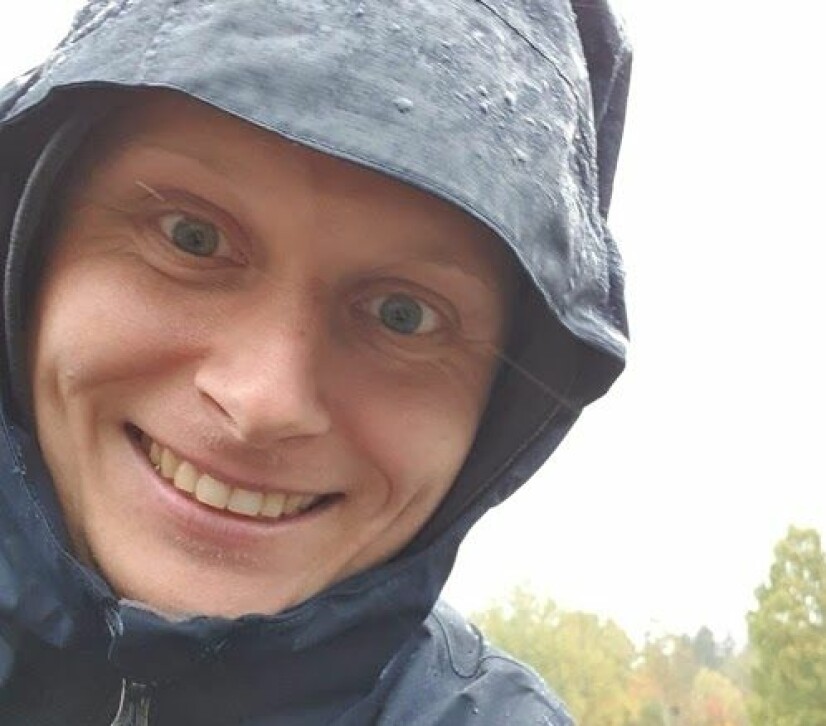 Anders Eid, firebarnsfar og journalist.