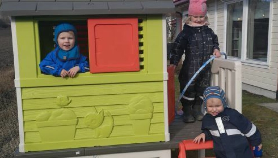 EGET VALG: Katinka Thors presiserer at hun selv har valgt å bli enslig mor. Hun er svært stolt og mener det var verdt det.