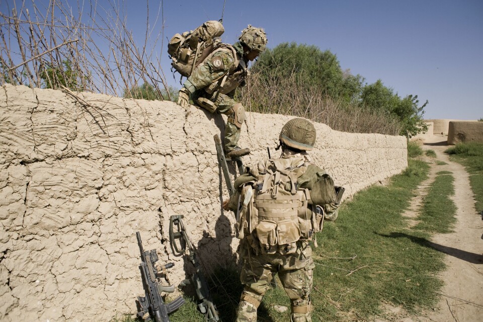 BERGET BRITER: Gurkhasoldatene i Afghanistan skulle egentlig bare holde vakt. De berget i stedet sine engelske kolleger.