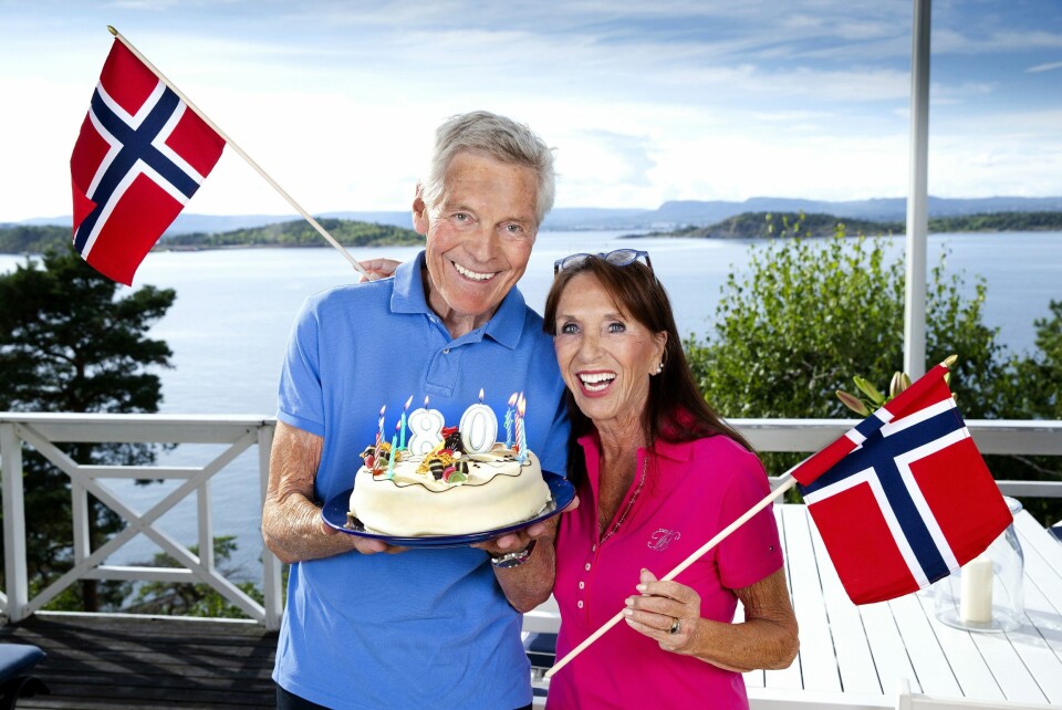 80 ÅR: 12. september fylte Roald 80 år. På grunn av koronarestriksjonene begrenset de feiringen til den nærmeste familien.