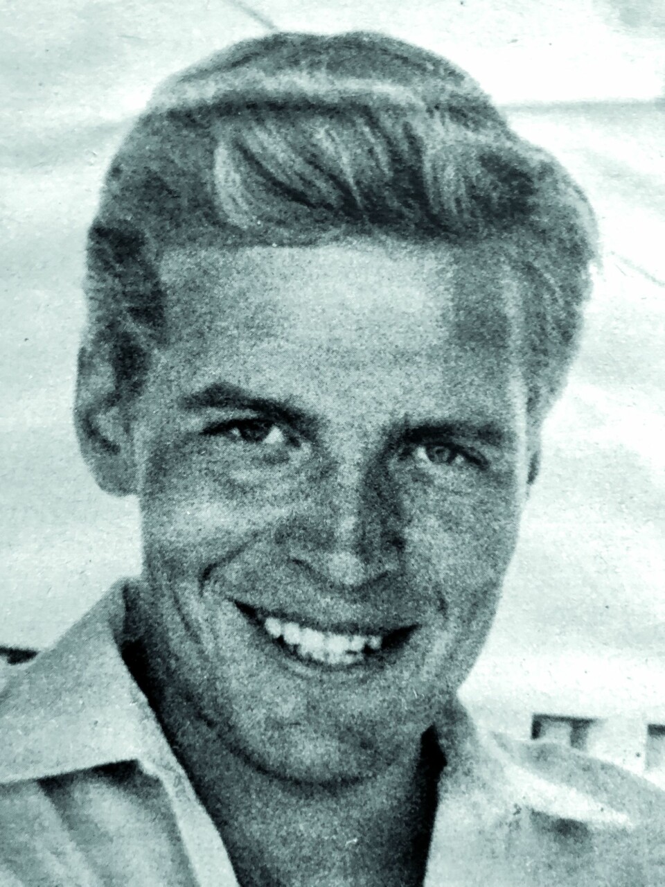 KJEKKAS: Nina forteller at det var mange som var ute etter Roald da de møttes, men Nina hadde bestemt seg for at han skulle hun ha. Og slik ble det. Dette bildet er tatt i 1966, samme året som de møttes og giftet seg.