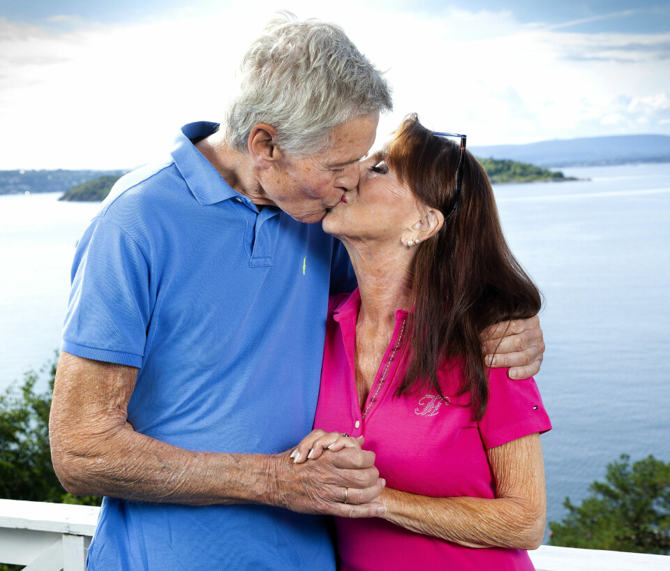 EKTE KJÆRLIGHET: Det er mye vi er takknemlig for i livet, men det som betyr mest er at vi har hverandre, sier Nina.