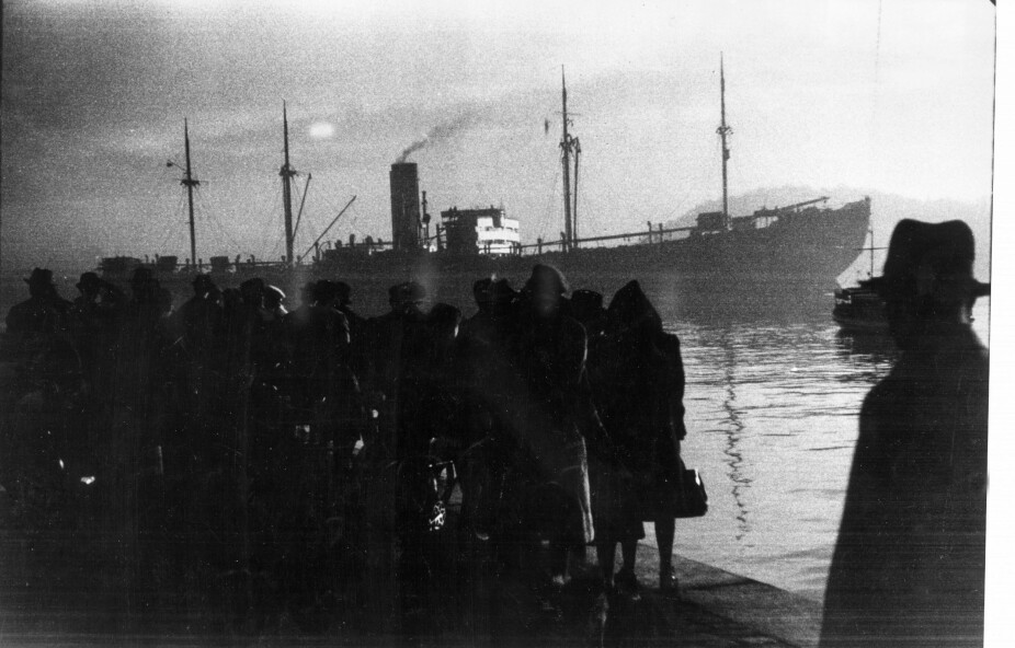 <b>SLAVESKIPET:</b> De norske jødene ble arrestert av et norsk statspoliti og lastet om bord på det tyske transportskipet Donau. Da de kom frem, ventet konsentrasjonsleiren og gasskammeret på dem.