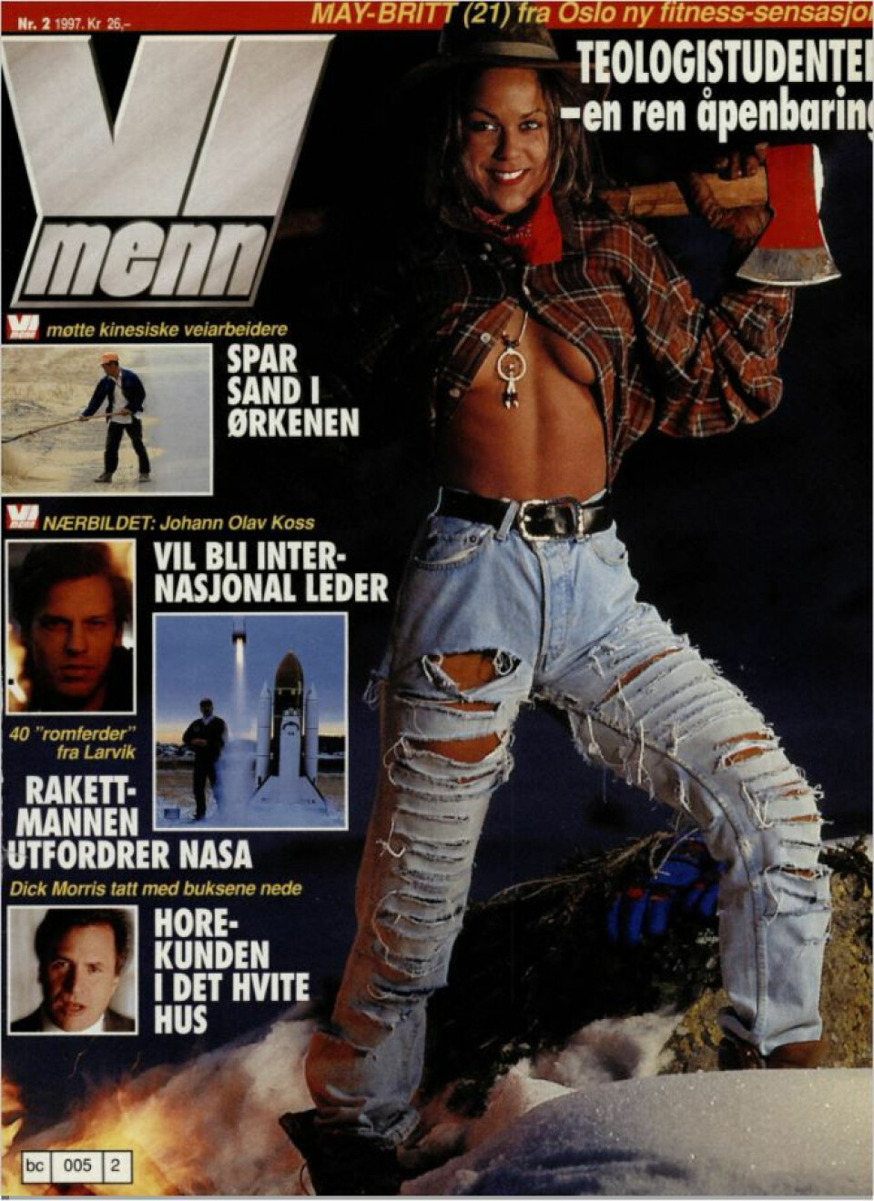 STILIG: May-Britt Santiago er vel så flott i dag som i 1997.