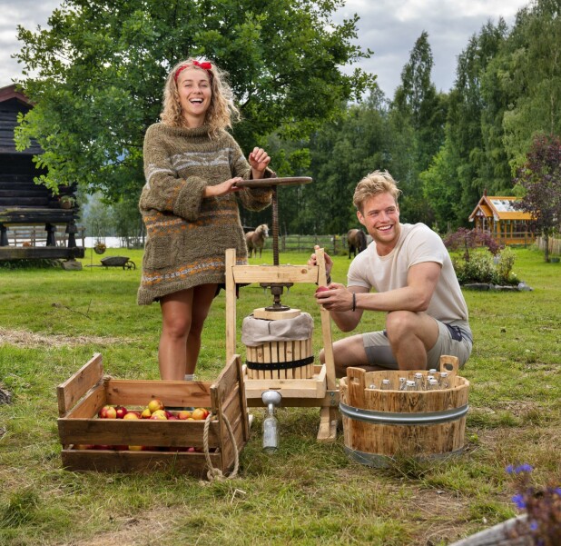 GOOD FRIENDS: Karianne Vilde developed a very good relationship with Sindre Nyeng (23) on «Farmen». GOOD FRIENDS: Karianne Vilde developed a very good relationship with Sindre Nyeng (23) on «Farmen».