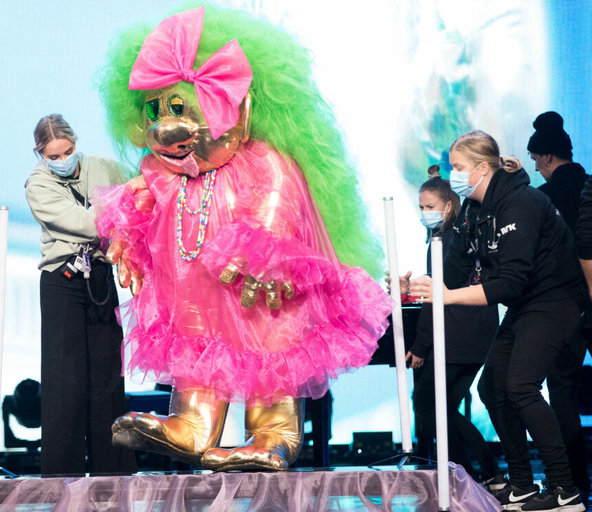 CREWET: «Maskorama» krever mye av crewet, både før, under og etter sending.