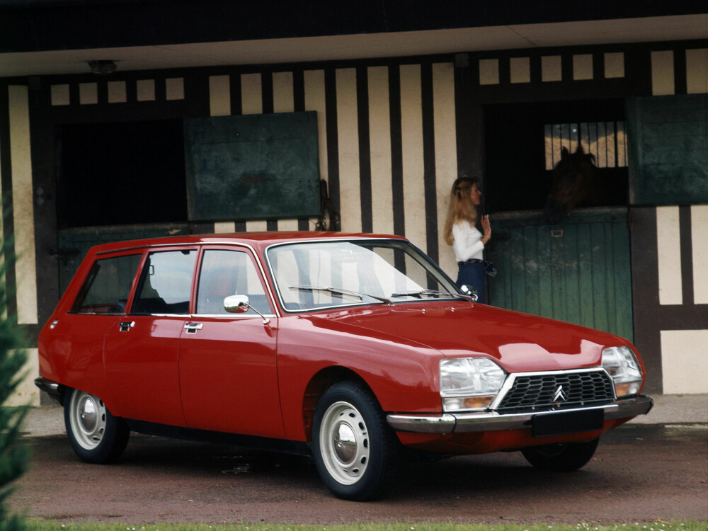 <b>1972:</b> Break-modellen av GS kom i 1972. 