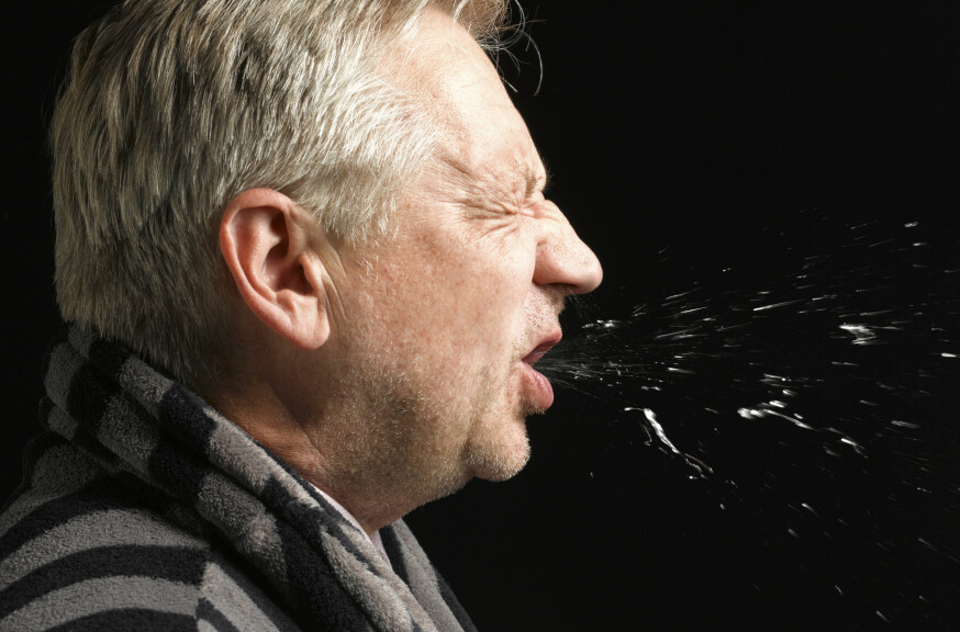 SMITTESPREDNING: Noen mennesker produserer langt mer dråper enn andre. Disse kan spre virus-smitte i større skala enn andre.