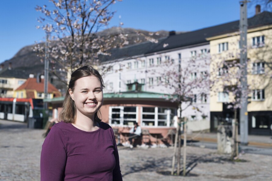 TØFT: Christine var bare 16 år da hun ble innlagt på psykiatrisk ungdomsavdeling.