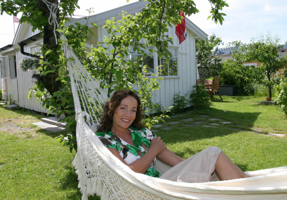 MYE FRITID: I koronatiden har Inger Lise tilbrakt mye tid på kolonihytta i Oslo, på sin nye elsykkel og på turer til Sørlandet. Her er hun avbildet i Her og Nå i 2007.