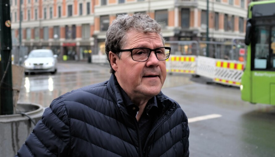 ETTERFORSKER PÅ TV: Asbjørn Hansen må stå opp tidlig hjemme i Drøbak hvis skal han rekke å få gjort noe på Åsted Norge-kontoret i Oslo sentrum.