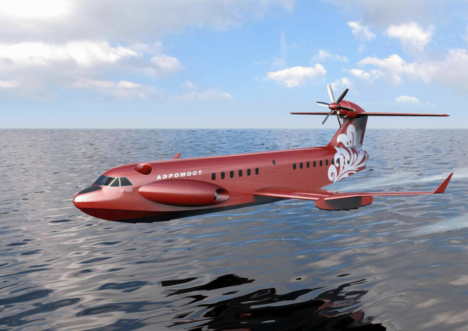 SPEKULASJONER: Ennå vet man ikke hvordan et nytt «havmonster» i Nordområdene vil se ut, men designavdelingen til Aleksejev hydrofoil-konstruksjonsbyrået kan gi en pekepinn.