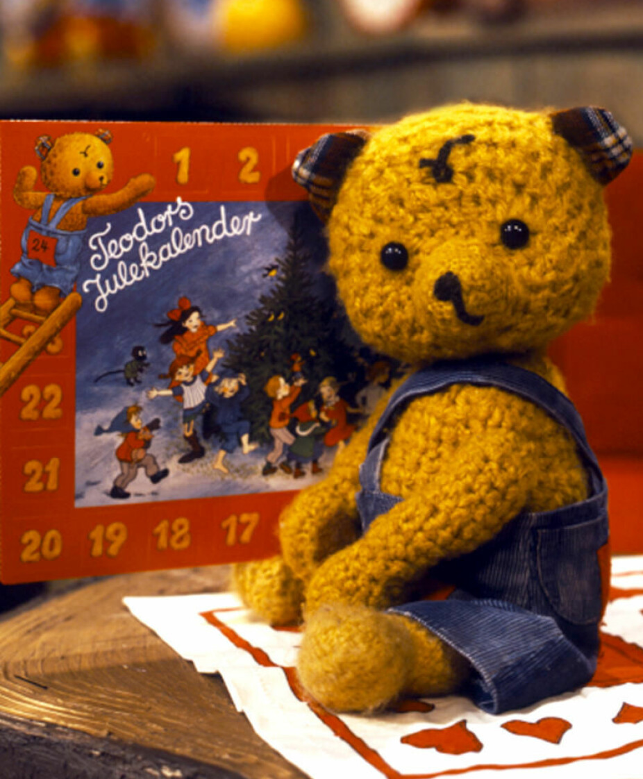 KOSELIG GJENSYN: «Teodors julekalender» var en koselig julekalender som gikk på NRK. Vi fulgte teddybjørnen Teodor og hans juleforberedelser.