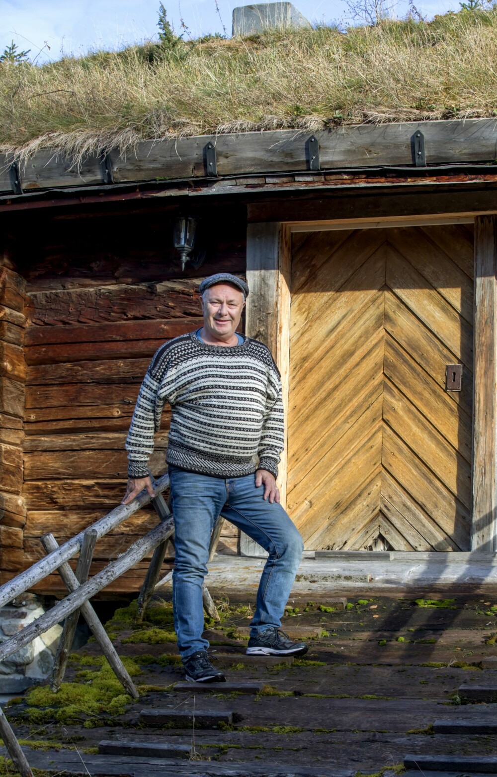 Tore Haugen har hatt stor glede av å bygge opp Teveltunet som et samlingssted for storfamilien.