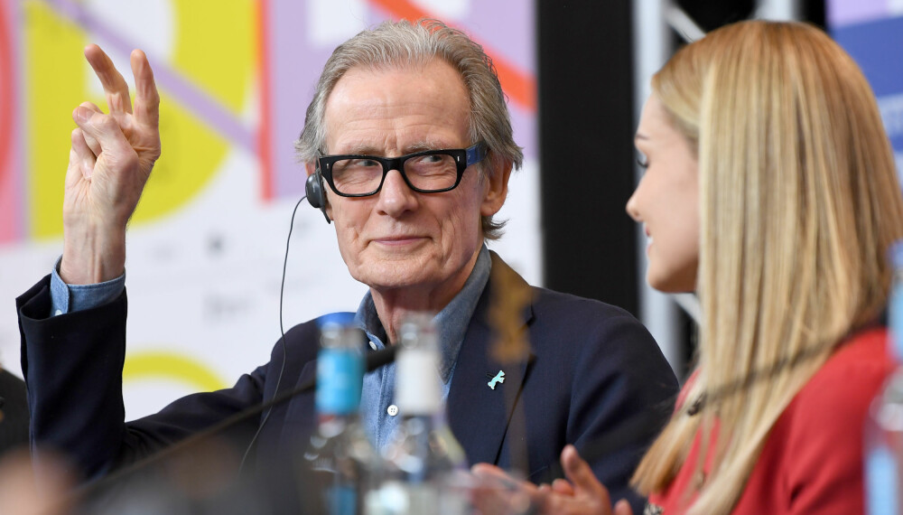 BILL NIGHY NÅ: Han har ikke forandret seg stort, Bill Nighy. Her er han i et intervju i Berlin tidligere i år.