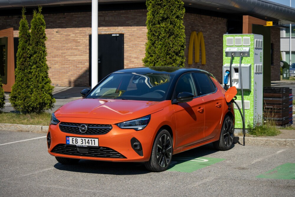 <b>FORNUFT:</b> Den tysk-franske Opel Corsa-e skiller seg fra sin franske tvilling både i utseende og lynne. 