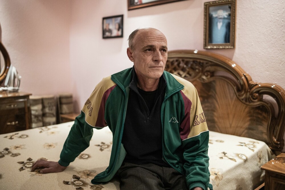 <b>VETERANSLUSK:</b> 53-åringen Ramazan Murrja har jobbet i gruvene i 21 år. Det gjør ham til en av de største veteranene i Bulqizë. 