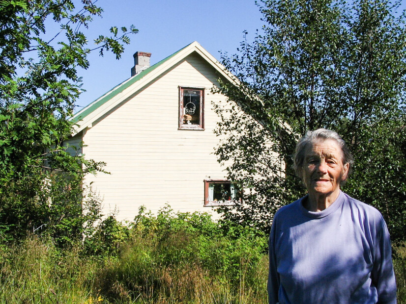 ALMA PÅ REVELSØY: Alma Jenssen var legendarisk for sitt livsmot og sin omtanke for andre.