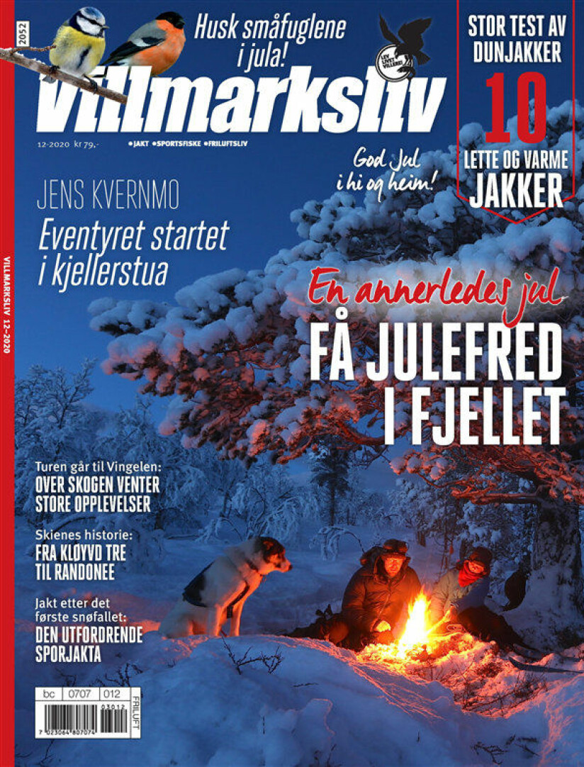 TEST AV DUNJAKKER: I Villmarkslivs desemberutgave kan du lese test av ti lett og varme dunjakker.