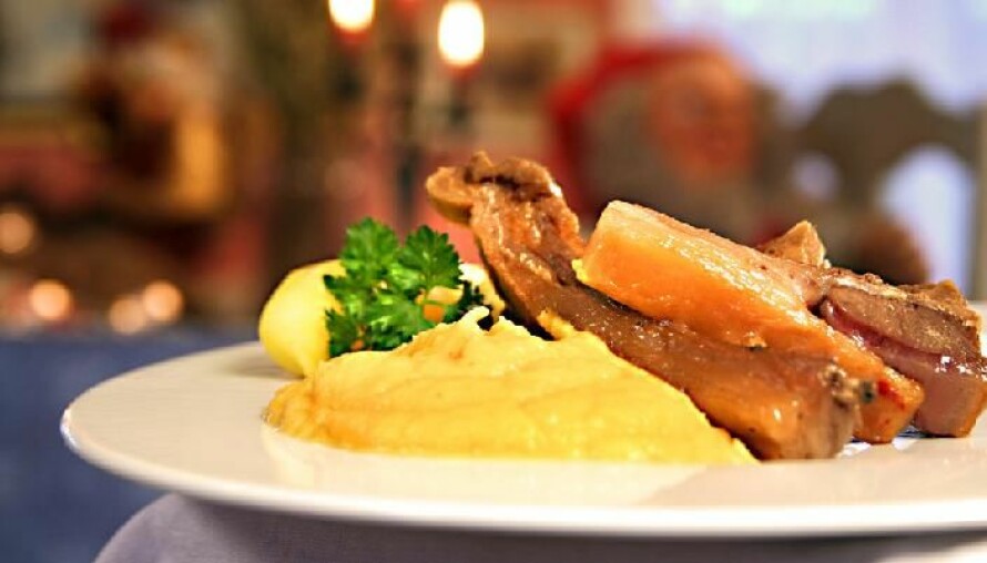 PINNEKJØTT: En helt selvfølgelig julemiddag for mange.