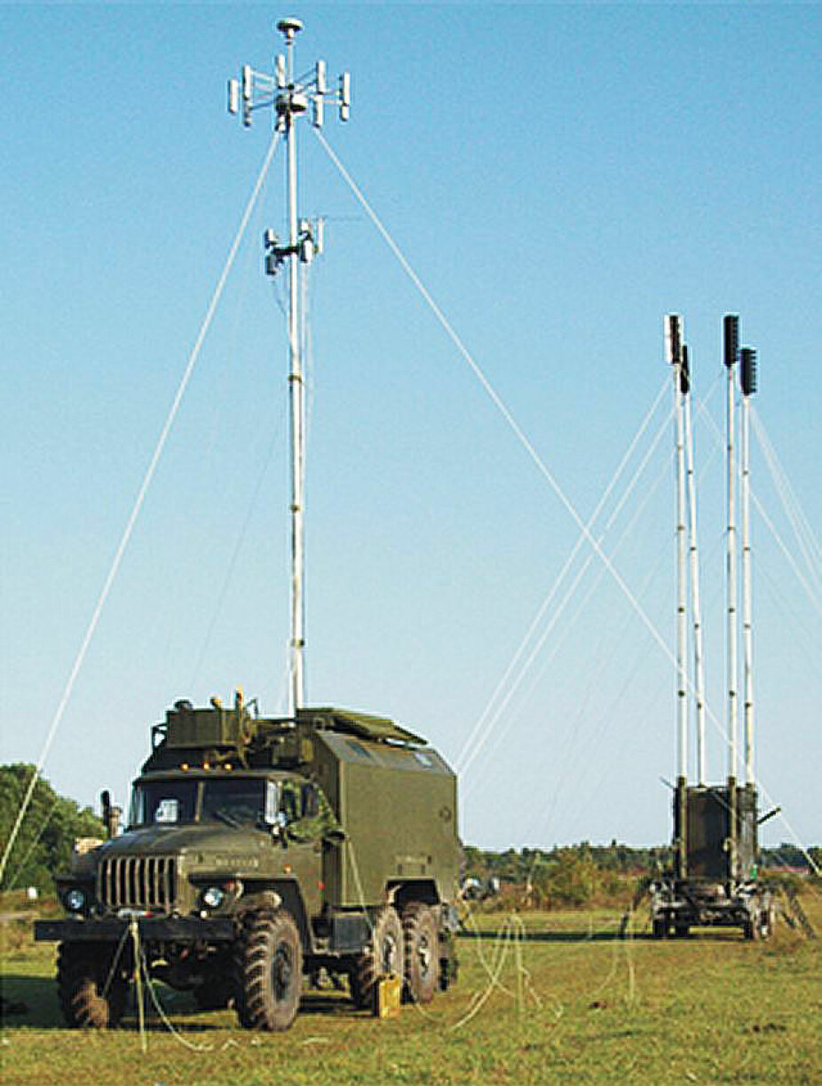 BRUKT UNDER KRIM-KRISEN: I 2014 brukte russerne dette utstyret for å jamme elektroniske signaler, ifølge armyrecognition.com: Om det var sendere av denne typen som ble brukt mot Øst-Finnmark er ukjent.