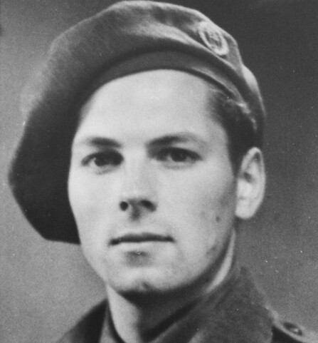 <b>UNG MOT­STANDSMANN:</b> Richard Zeiner-Henriksen var Kompani Linges yngste soldat.