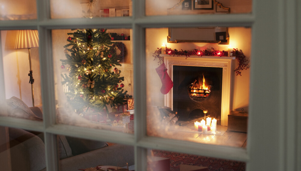FRED OG RO: Her skulle jeg sitte i julen. Og strikke, drikke te, med ro i sinn og sjel. Den perfekte julehygge. Trodde jeg..