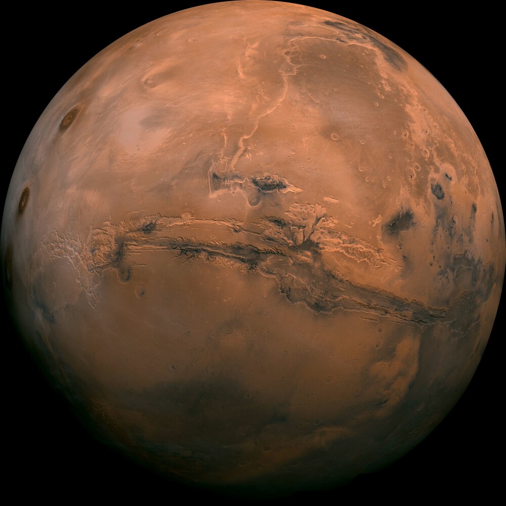 <b>OPPDRAG TIL MARS:</b> Tre romskip er på vei til Mars.