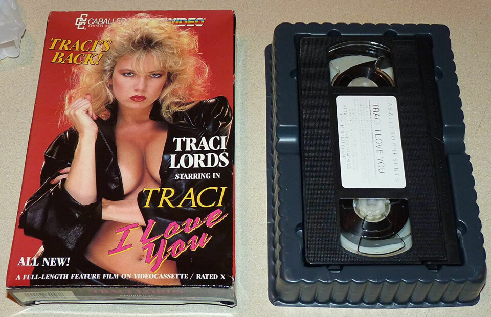 ENESTE LOVLIGE: «Traci I Love You» er eneste pornofilm spilt inn etter at Traci Lords ble 18 år, og dermed den eneste som er lovlig. Den kan kjøpes på blant annet Amazon.