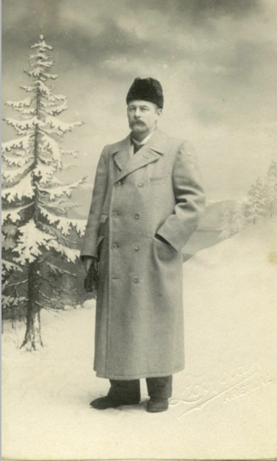 FORNÆRMET: Bergenseren Hans Christian Tysse var en god selger, men lett å lure.