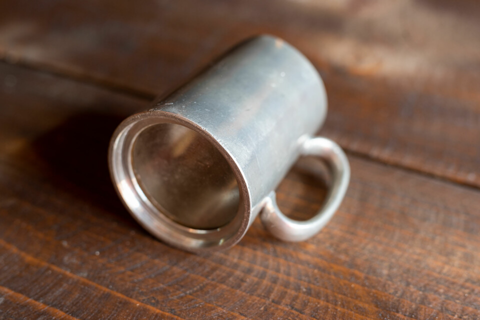 GJENGLEMT: Hans Christian Tysses målebeger ligger fortsatt på Våland gård.