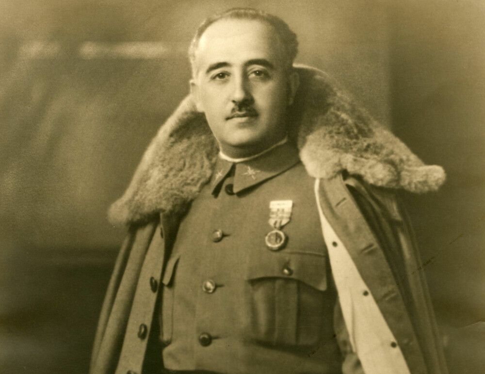 <b>I TRØBBEL:</b> General Fransisco Franco mente han aldri ville vunnet borgerkrigen og blitt Spanias diktator i nærmere 40 år uten hjelp fra Torkild Rieber. 