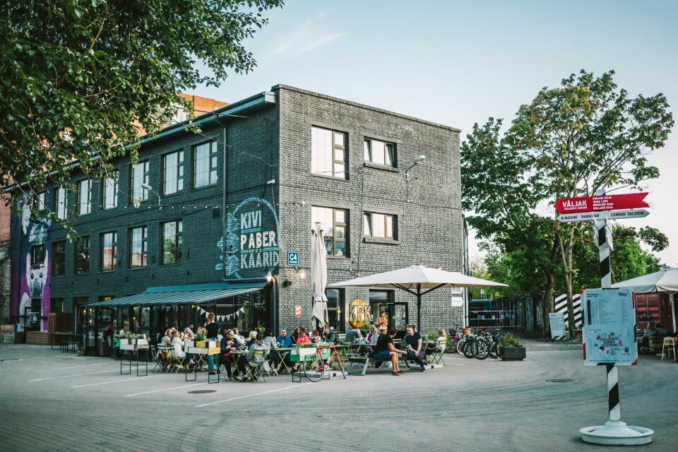 KREATIVT: Det tidligere industriområdet Telliskivi er en fin gåtur fra gamlebyen.