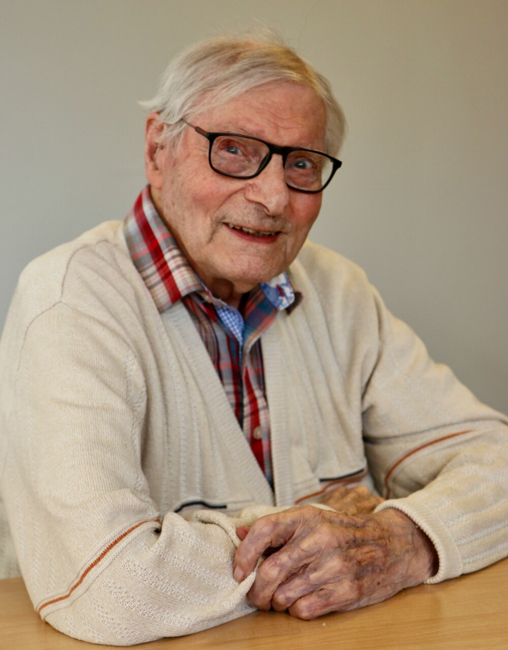 STERKT BUDSKAP: Johan Solberg døde 23. juni 2020. Han ble 98 år gammel.